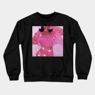 baddie in pink Crewneck Sweatshirt